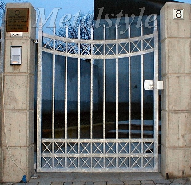 cancello pedonale in ferro- cancelletto da esterno pronta consegna