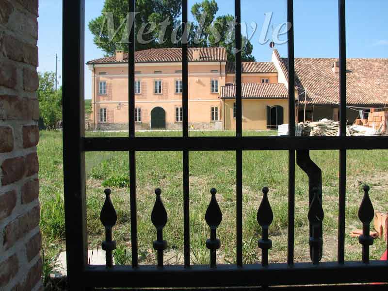 cancelli in ferro battuto