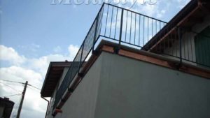 parapetto balaustra balconi ferro battuto 14
