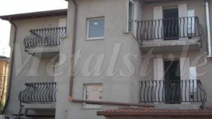 parapetto balaustra balconi ferro battuto 25