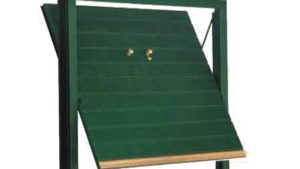 porta basculante acciaio garage - porte basculanti Orizzont Classic
