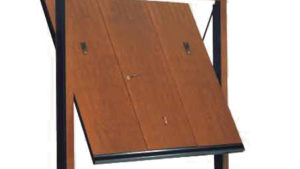 porta basculante acciaio garage - porte basculanti Vertical Small