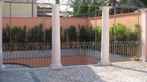 recinzione artigianale- ringhiera artigianale in ferro
