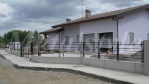ringhiera per ville-ringhiera in metallo