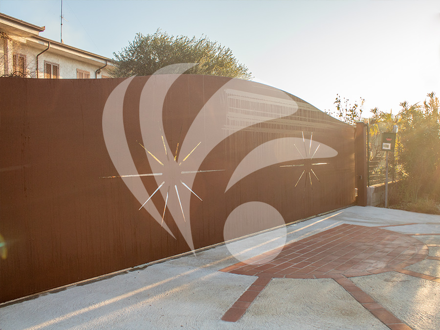catalogo prezzi cancelli moderni corten