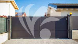 Cancello Privacy Lamiera Taglio Laser