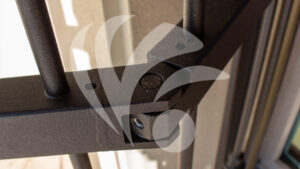 Inferriata apribile di sicurezza in ferro Metalstyle