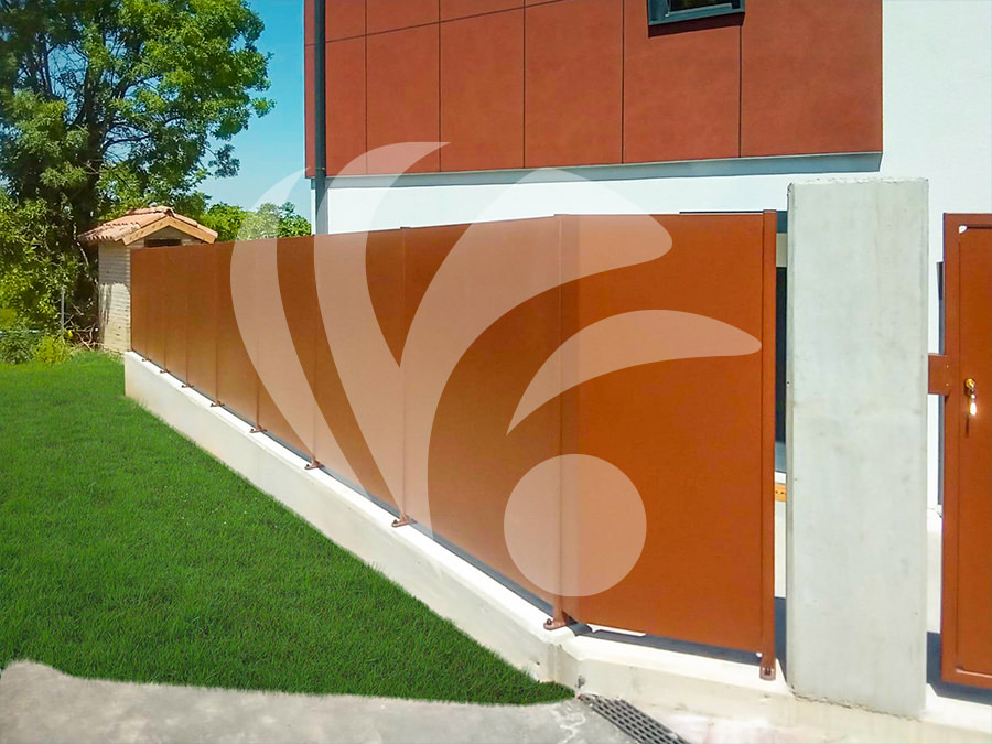 Recinzione Privacy Corten