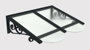 pensilina tettoie ferro plexiglass liberty