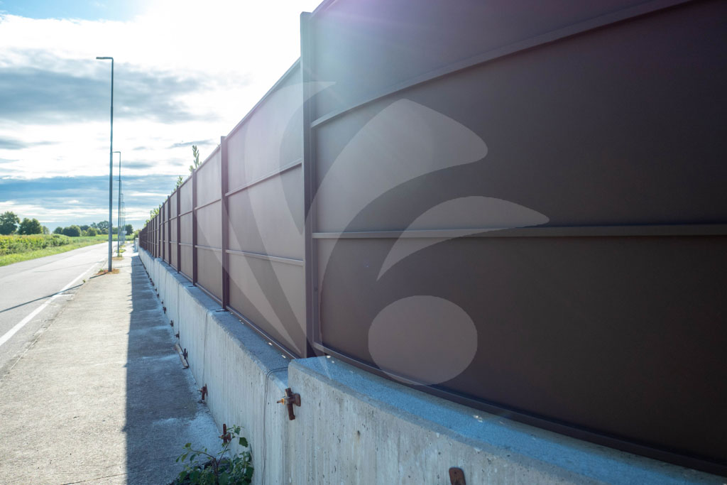 recinzione in pannelli privacy