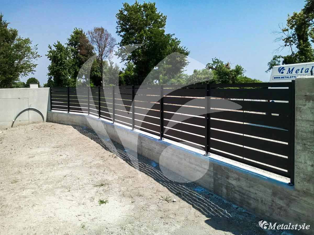 recinzione lamiera per giardino