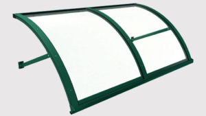 pensilina tettoie ferro plexiglass scudo