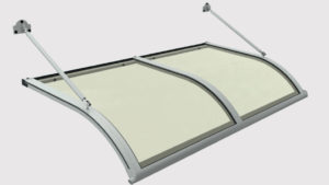 pensilina tettoie ferro plexiglass tiranti